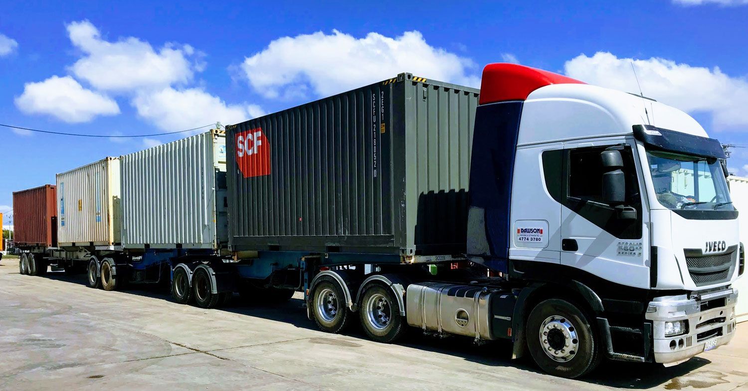 Dawson Moving Storage NQ Trailer Truck For An Interstate Move