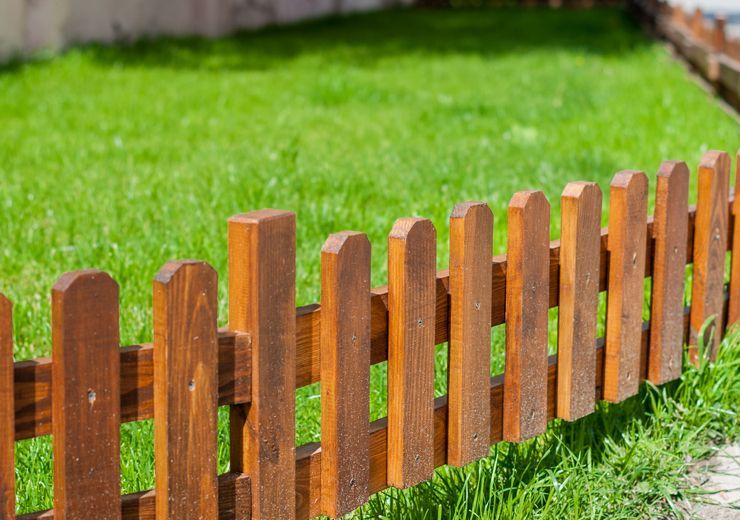 wooden fence