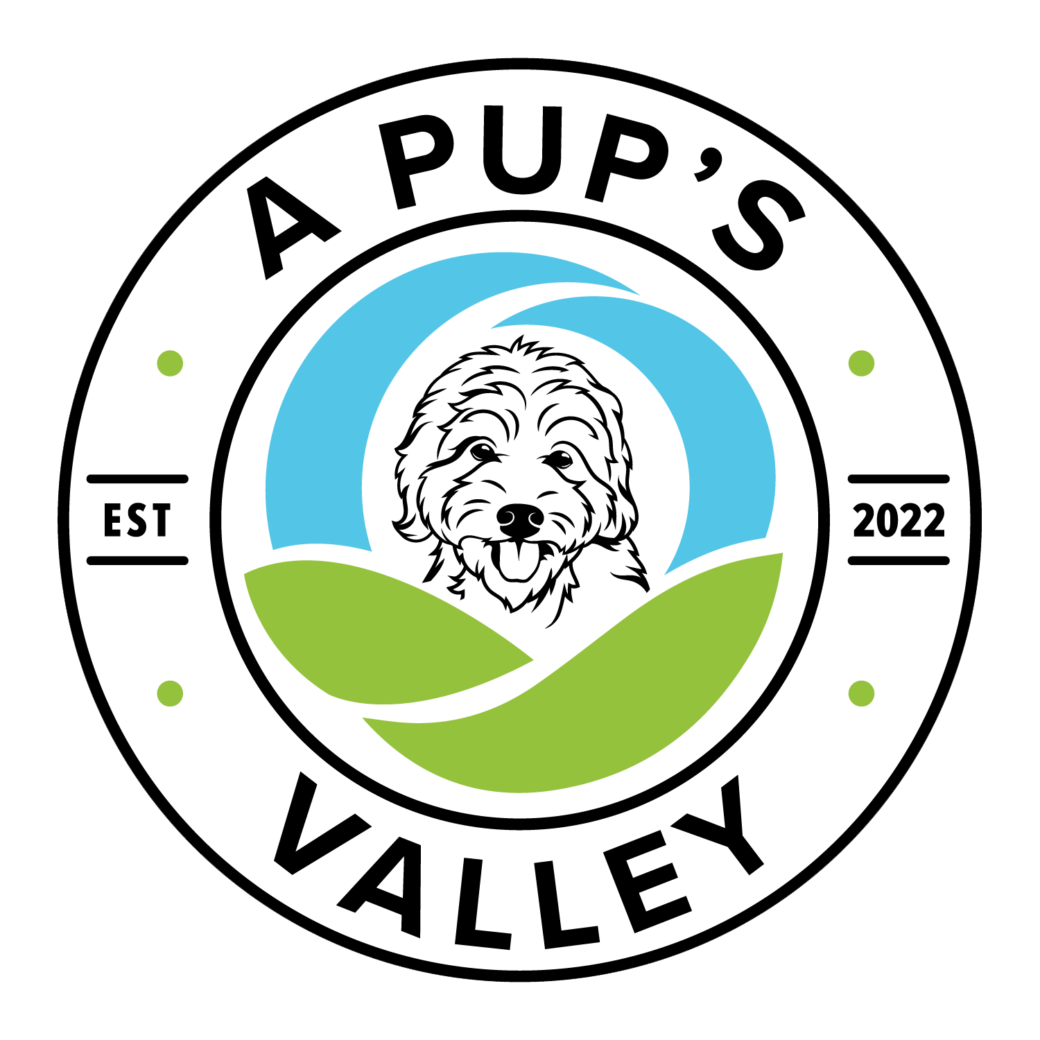 A Pup's Valley logo image