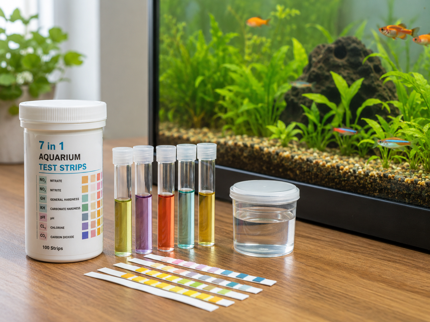 aquarium water testing for cloudy fish tank water