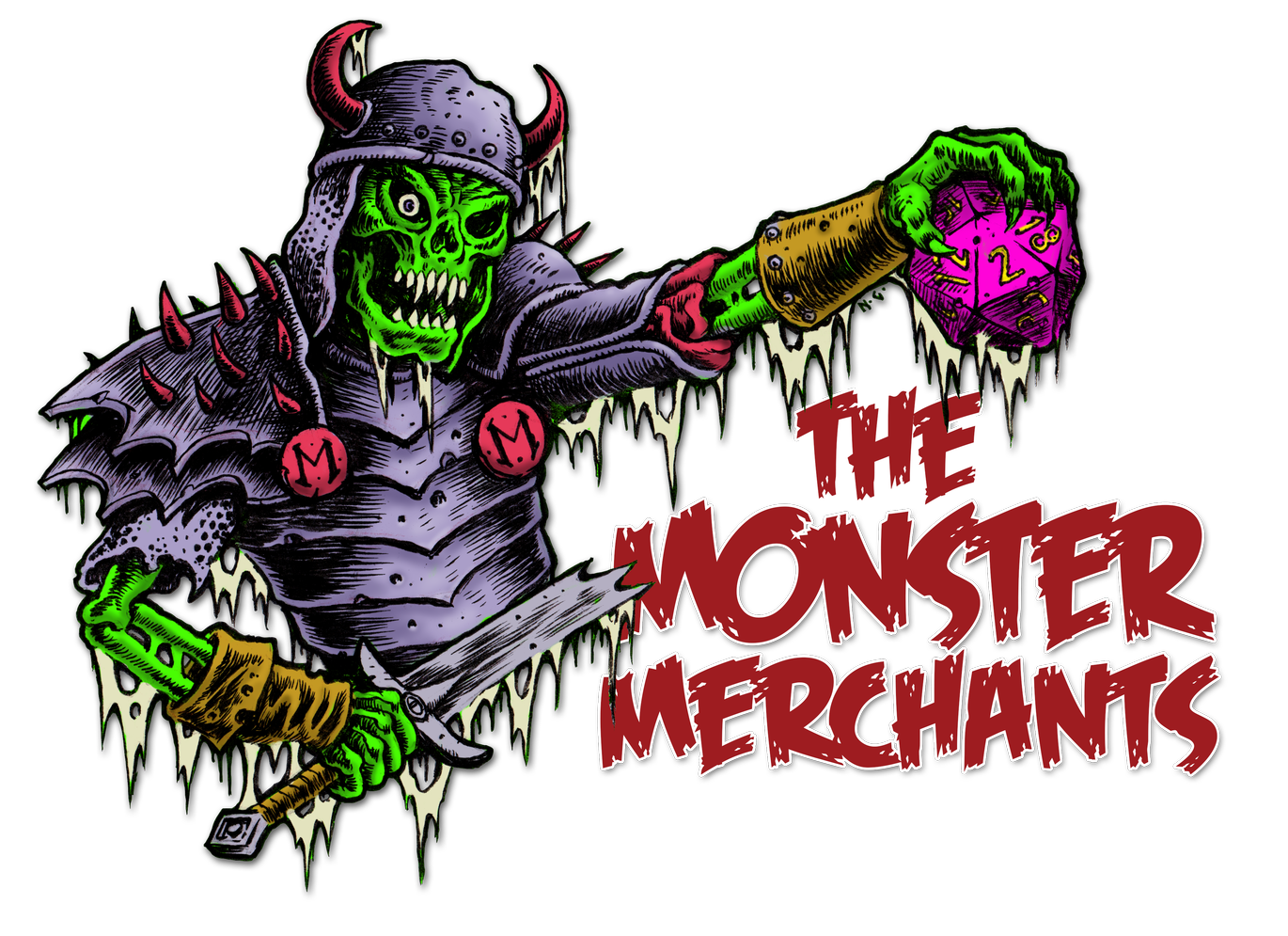 The Monster Merchants logo