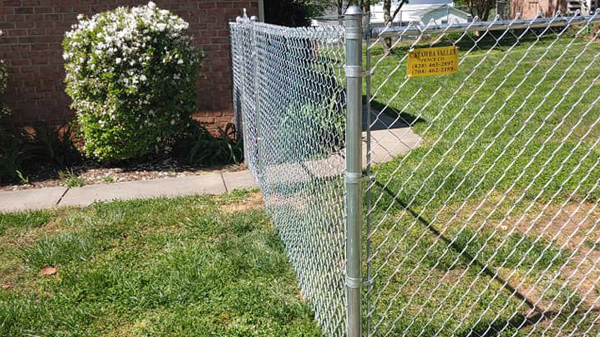 New Chain-Link Fence — Vale, NC — Catawba Valley Fence