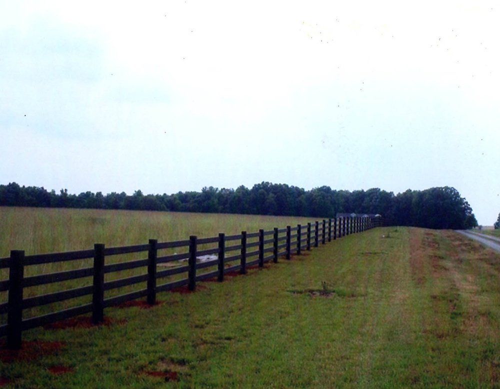 New Split Rail Fences — Vale, NC — Catawba Valley Fence
