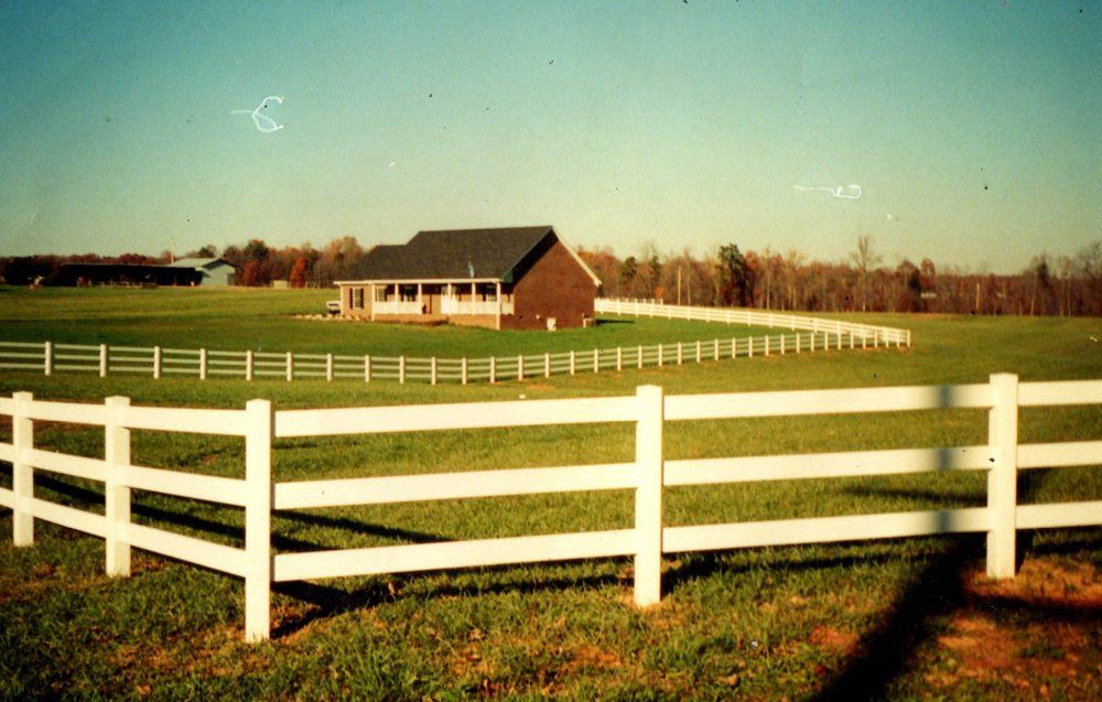 White Split Rail Fences — Vale, NC — Catawba Valley Fence
