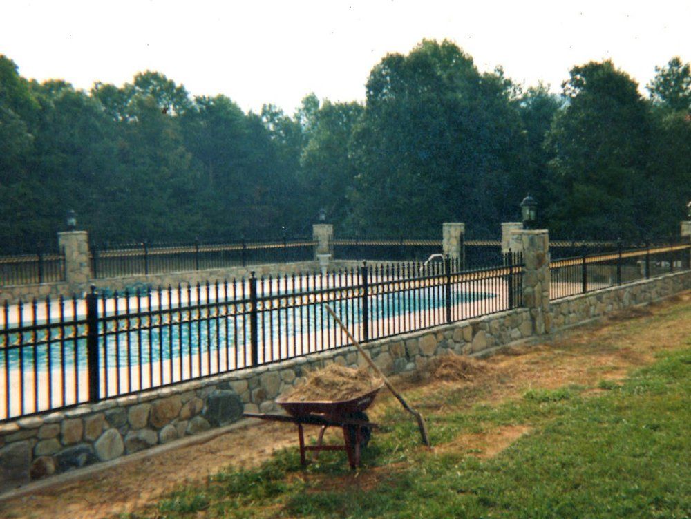Residential Pool Fence — Vale, NC — Catawba Valley Fence