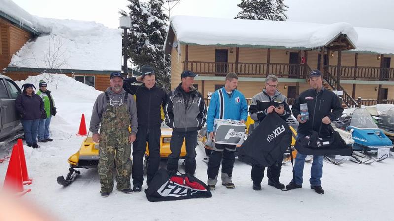 Guests posing for a photo
