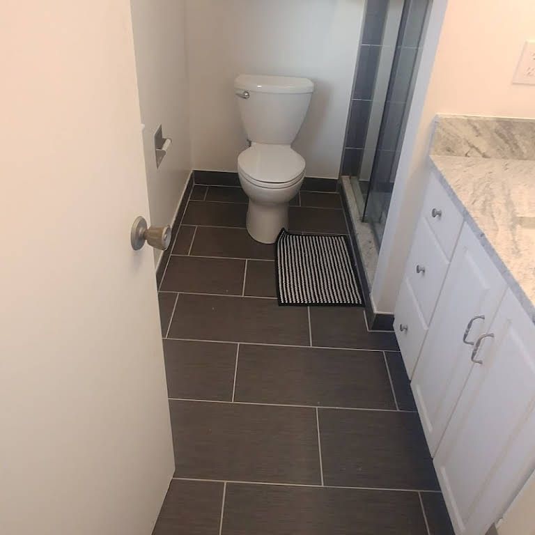 Bathroom Floors — Aurora, CO — GrayJay Construction, LLC