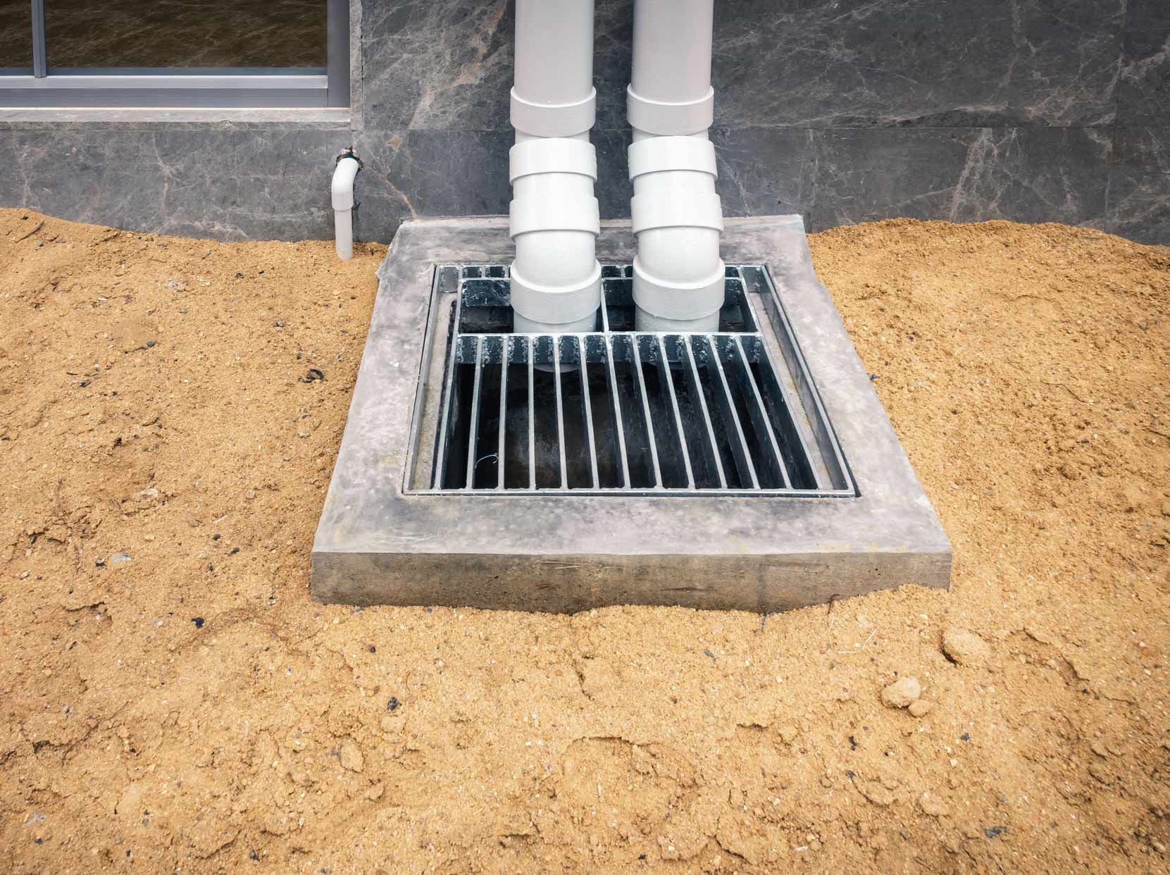 Drainage downspout and concrete manhole | Canley Vale, NSW | Hydracorp
