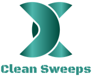 A logo for a company called clean sweeps
