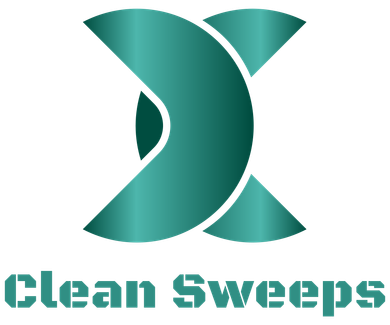 A logo for a company called clean sweeps