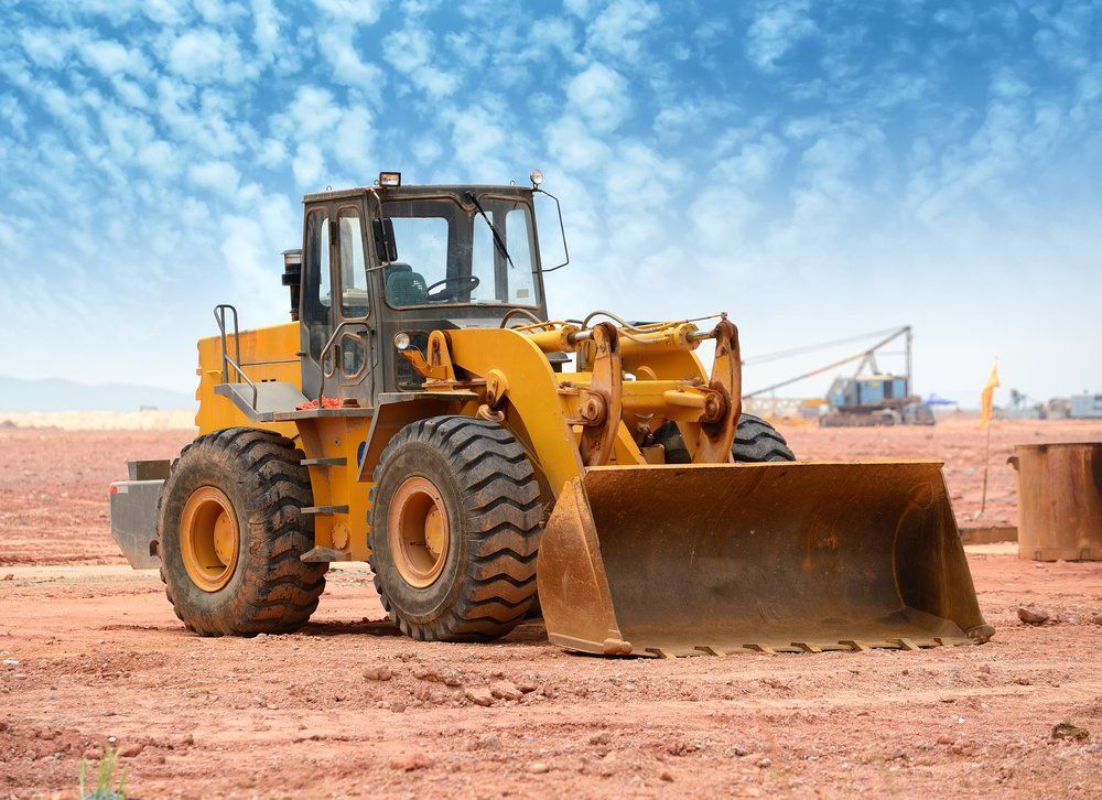 Bulldozer On A Site — Machinery Air Conditioning in Kelso, NSW