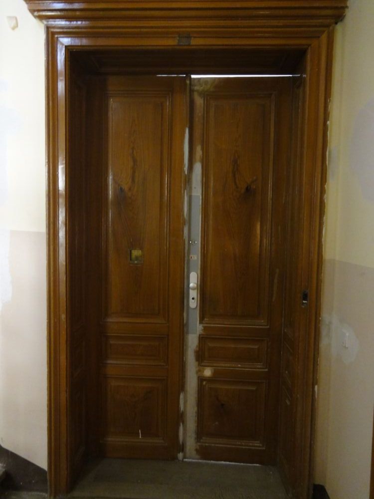 Renovierung Eingangstür