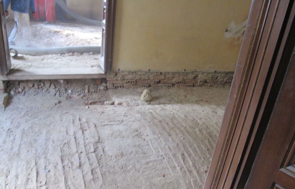 Umbau Bodenrestaurantion