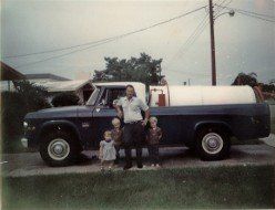 Family in Front of Truck, Septic Tank Cleaning in Tampa, FL