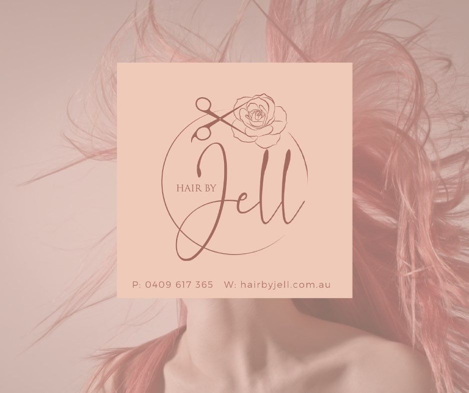 A Logo for a Hair Salon Called Hair by Jell — Hair By Jell In Cannonvale, QLD