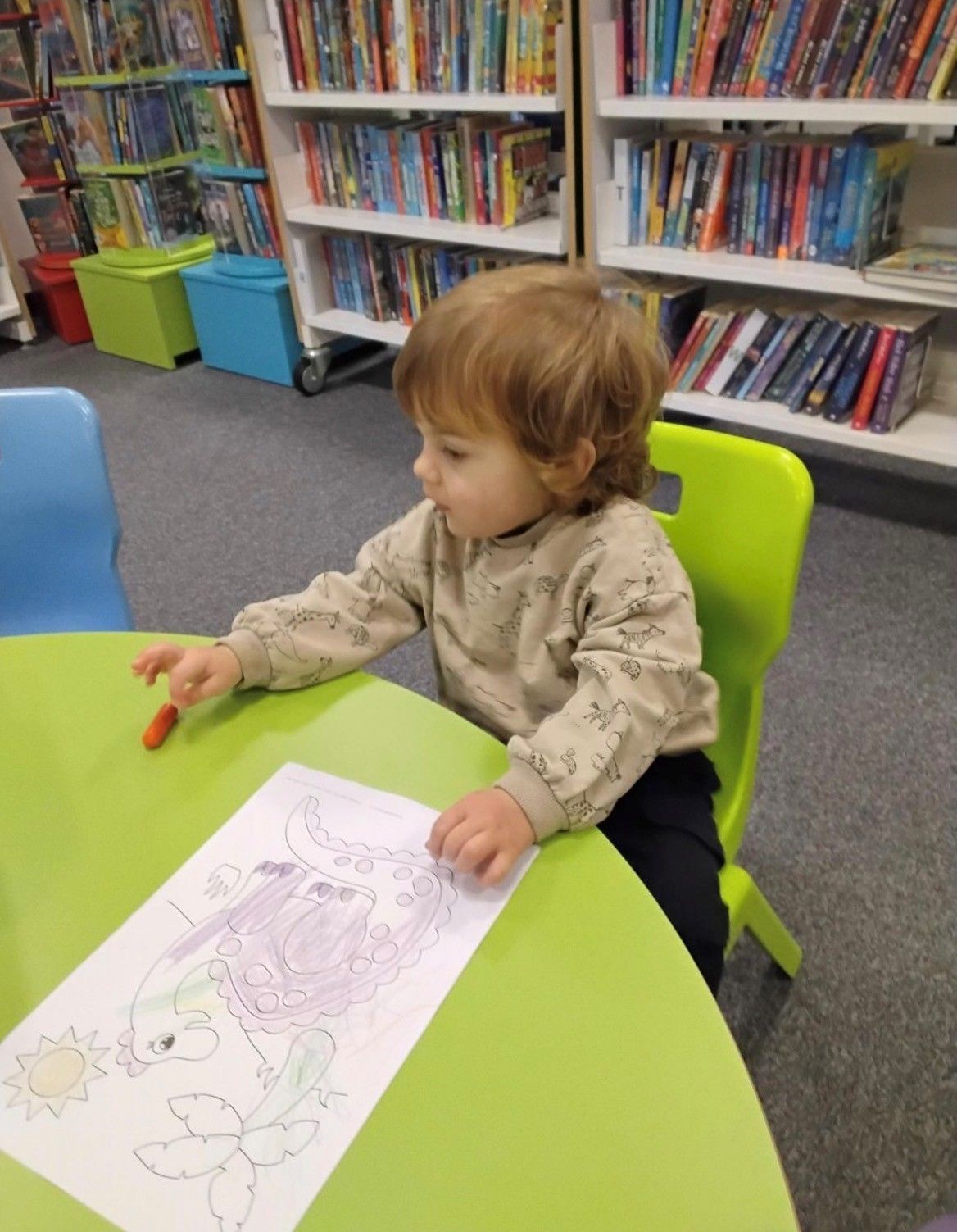 Library visit