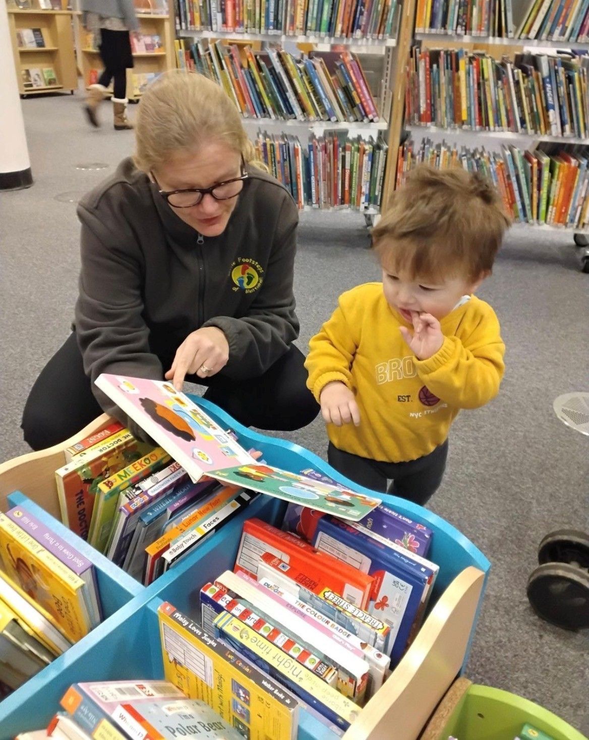 Library visit