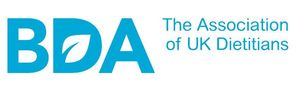 The logo for the association of uk dietitians