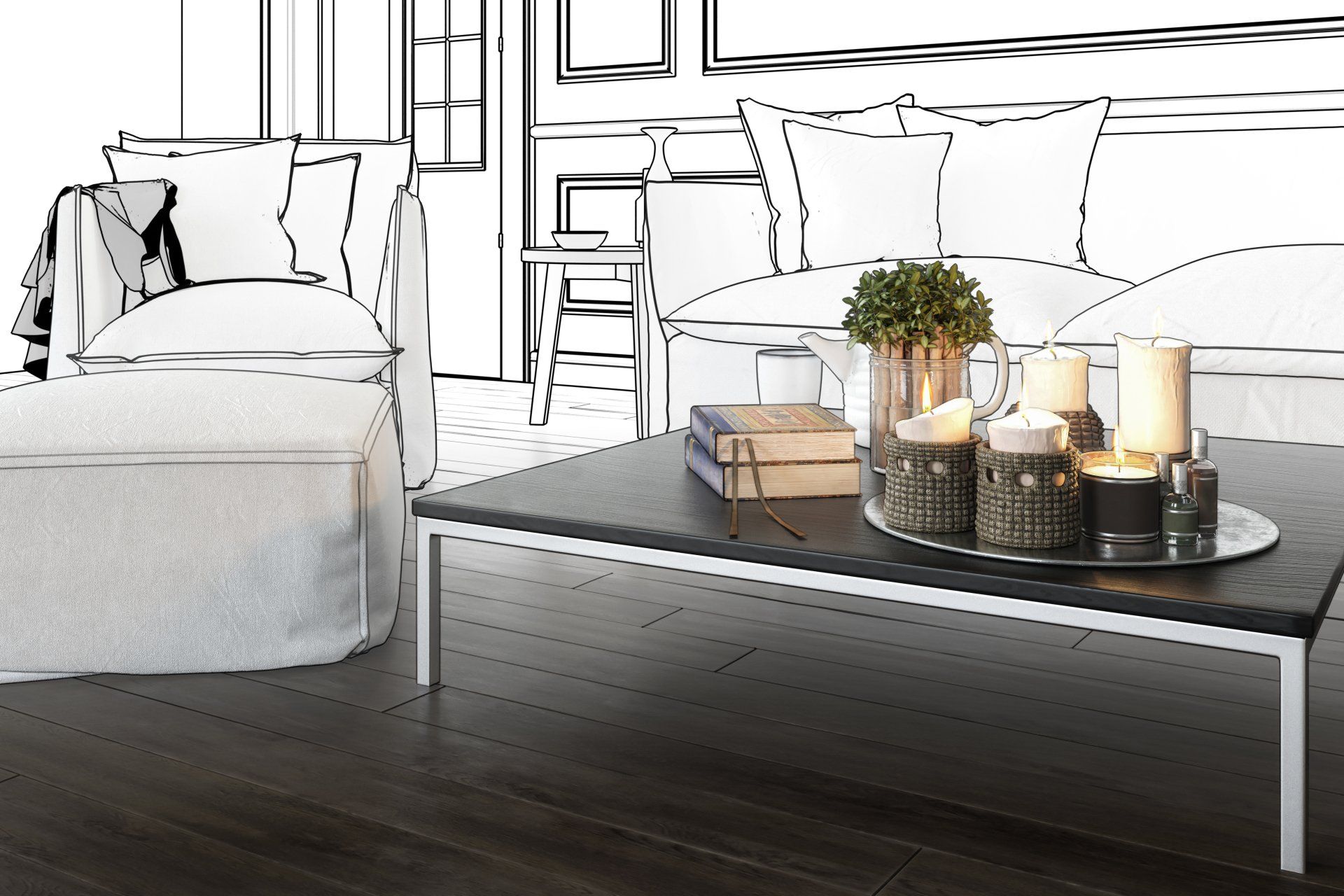 Beautiful Living Room Interior — Anaheim, CA — Interior Affairs