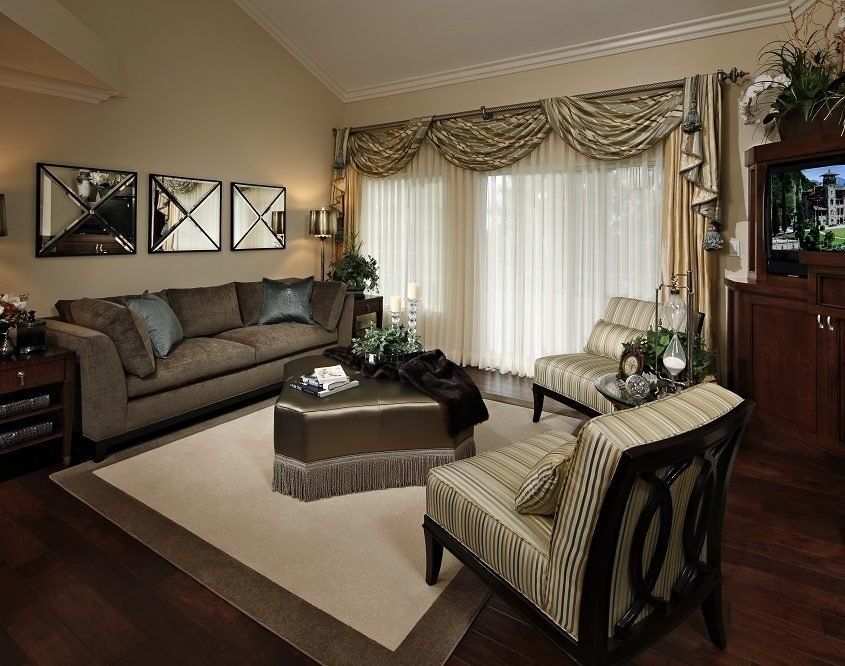 Interior Affairs - Living & Family Room Designs- Complete Home Design Services Orange County CA 714-970-8000