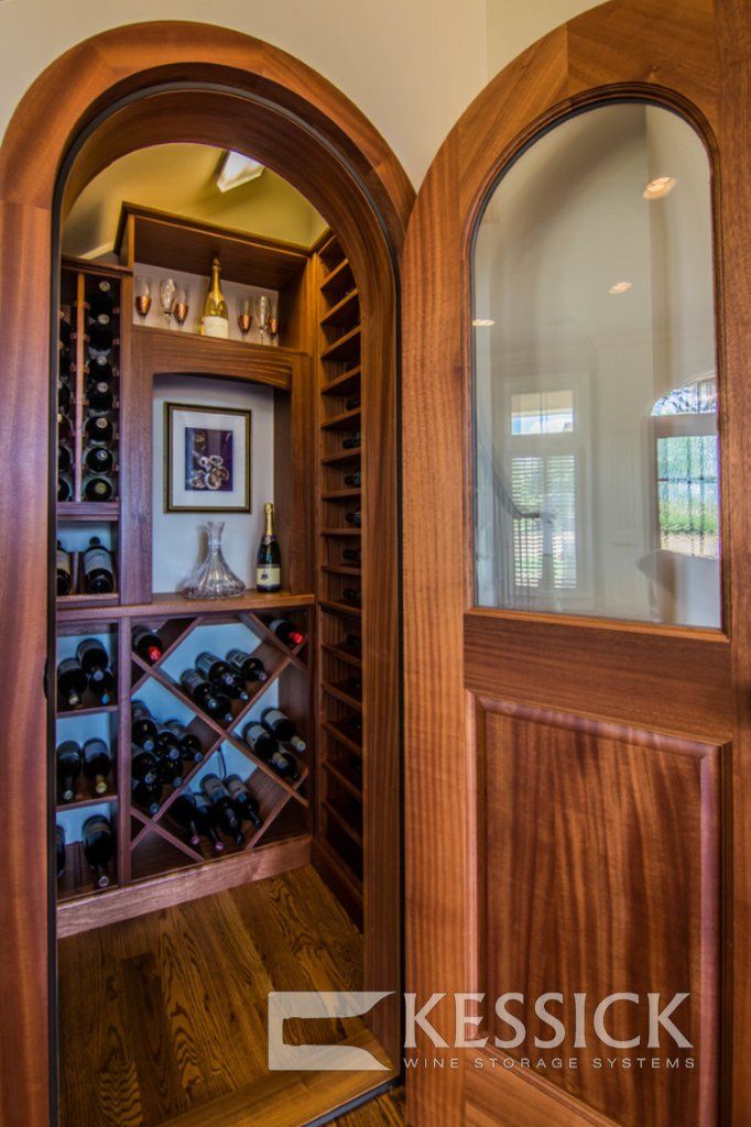 Custom Wine Closet Installation