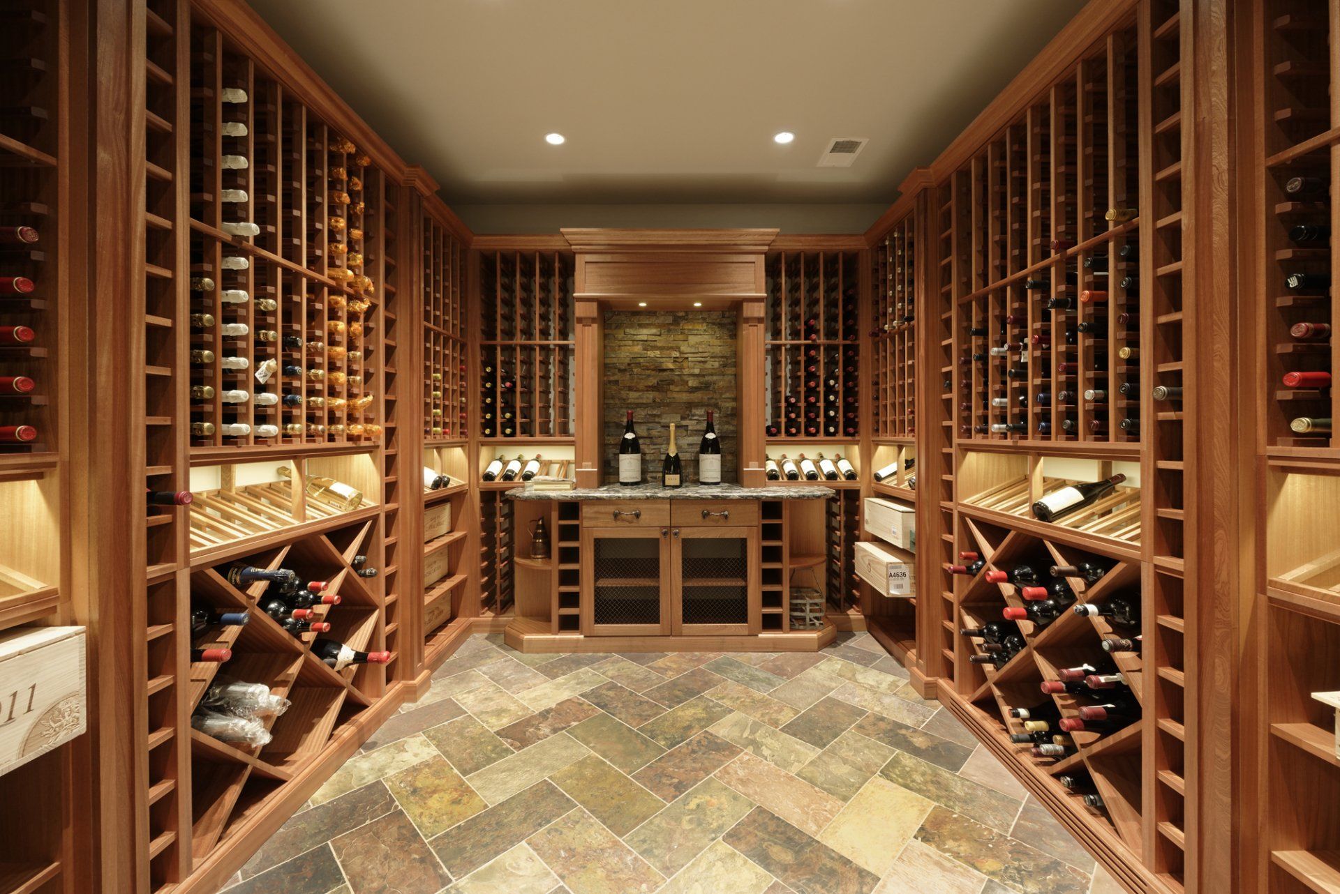 Custom Wine Cellar Installation