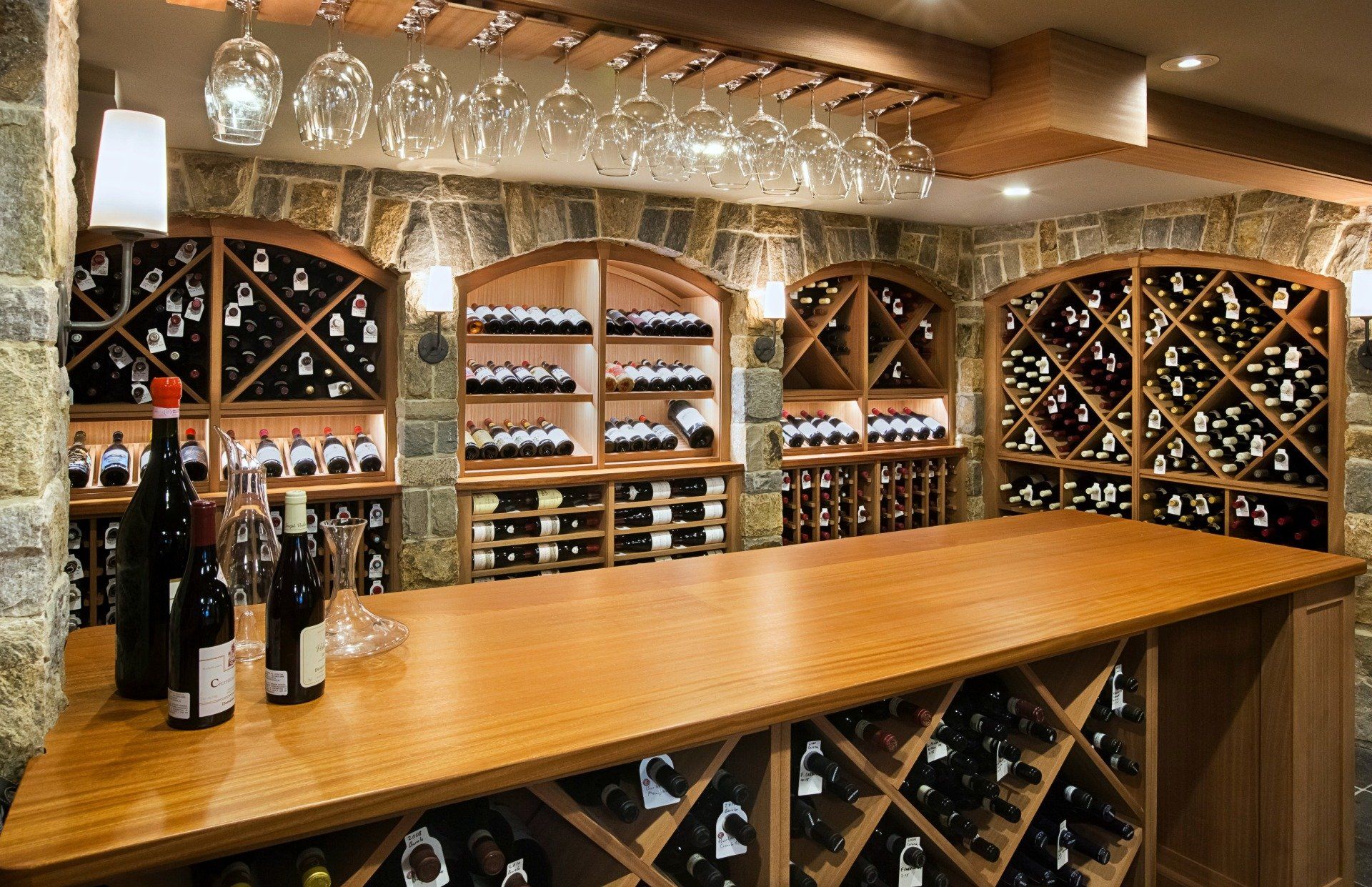 Wine Cellar with Island