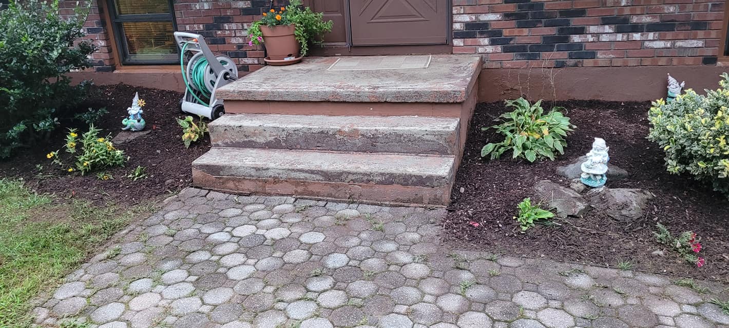 Concrete Landing — Poughquag, NY — Mino’s Painting Inc