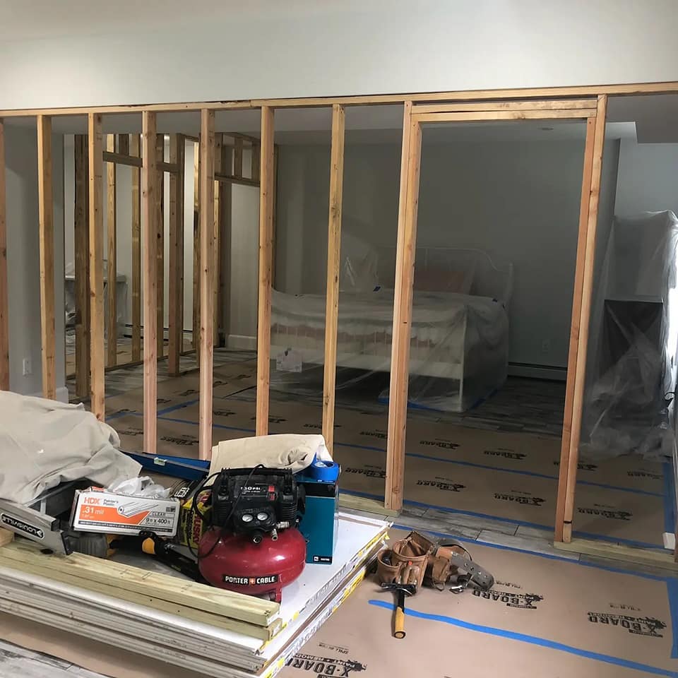 Adding Partitions For New Room — Poughquag, NY — Mino’s Painting Inc
