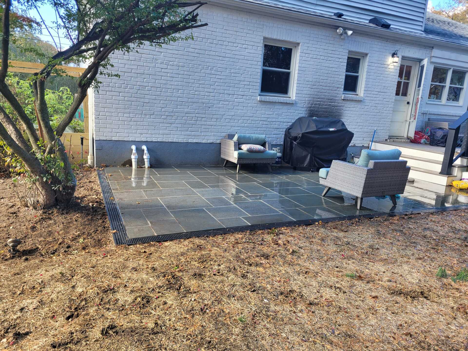 Backyard Patio — Poughquag, NY — Mino’s Painting Inc