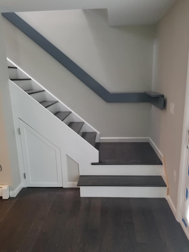 After Painting The Stairs Area — Poughquag, NY — Mino’s Painting Inc