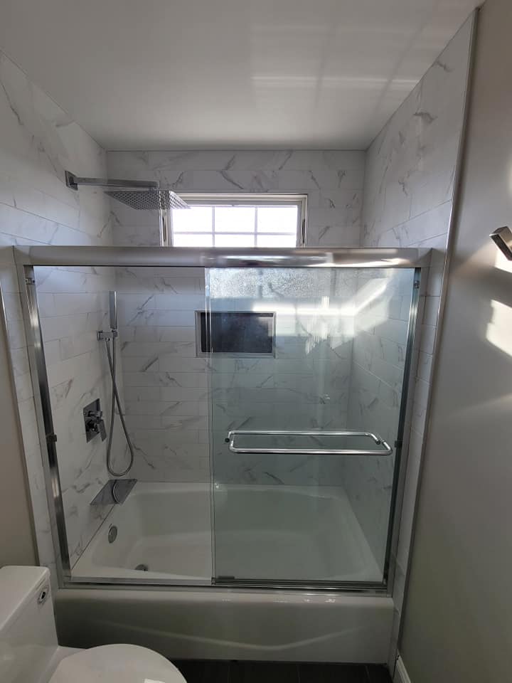 After Photo Of Toilet And Bath Project — Poughquag, NY — Mino’s Painting Inc