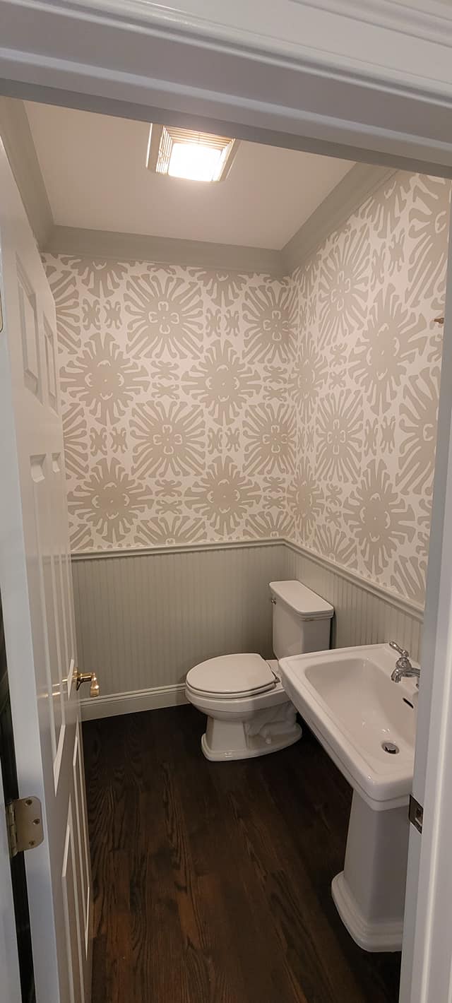 Wall Decoration On Toilet — Poughquag, NY — Mino’s Painting Inc