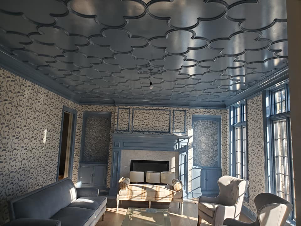 New Gray Ceiling — Poughquag, NY — Mino’s Painting Inc
