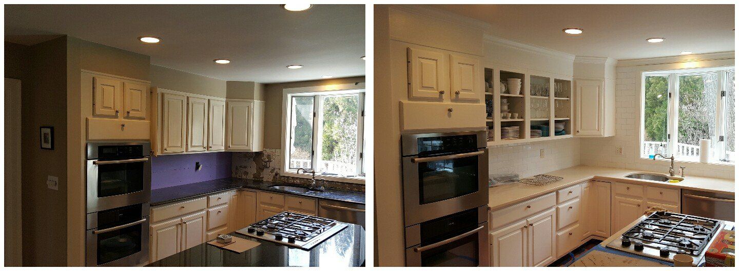 Countertop Replacements On Kitchen — Poughquag, NY — Mino’s Painting Inc
