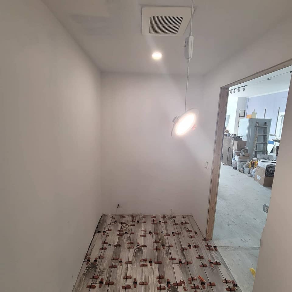 Before Improvement Photo Of Restroom — Poughquag, NY — Mino’s Painting Inc