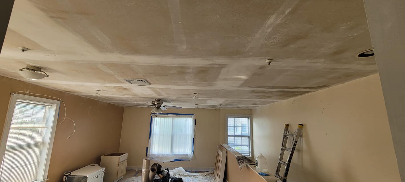 Ceiling Before Painting — Poughquag, NY — Mino’s Painting Inc