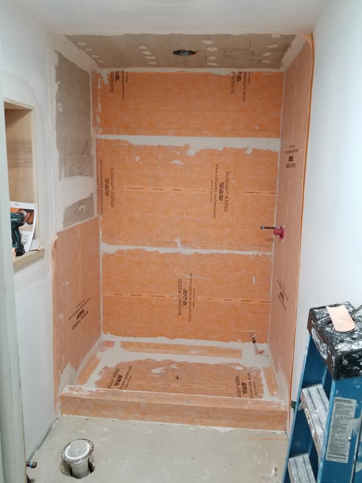 Ongoing Bathroom Project — Poughquag, NY — Mino’s Painting Inc