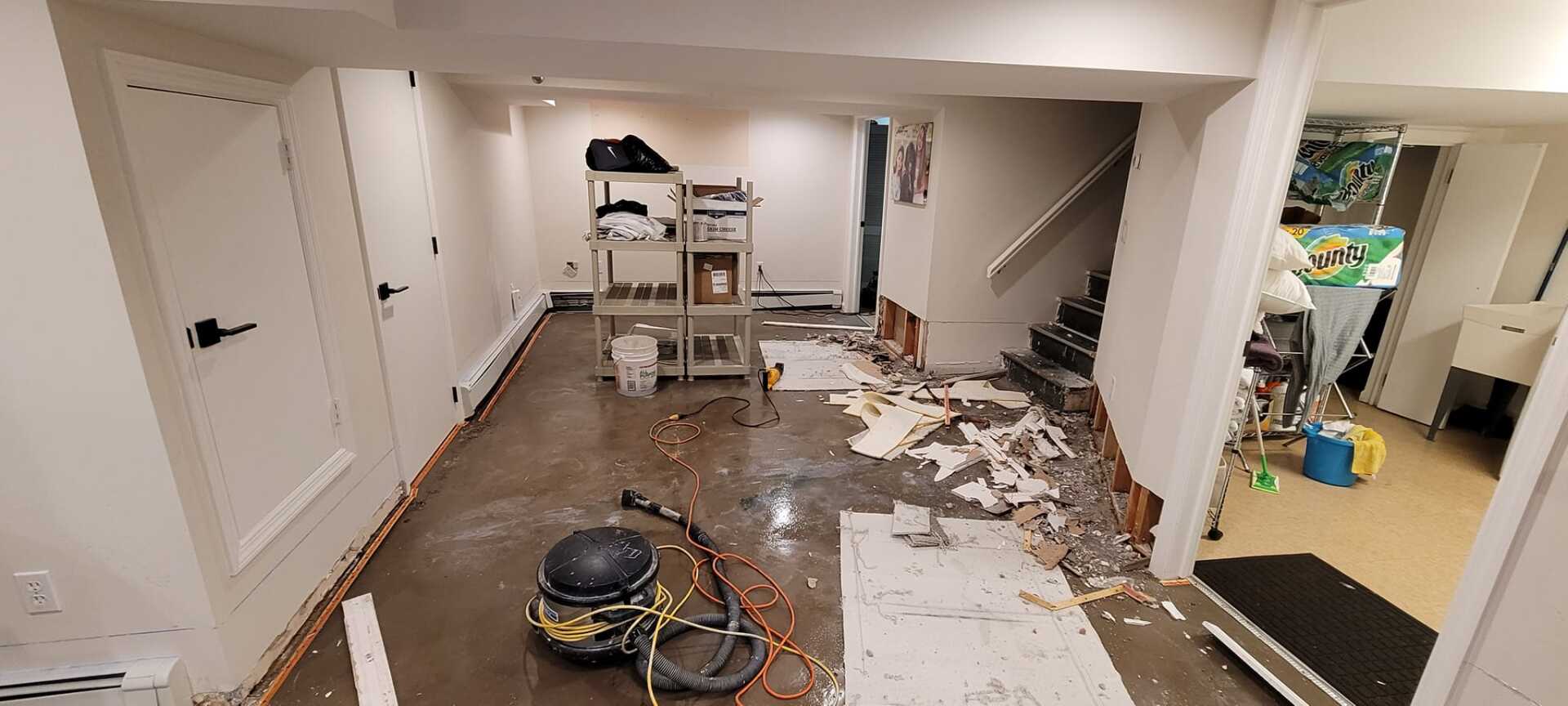 Before Painting The Room — Poughquag, NY — Mino’s Painting Inc