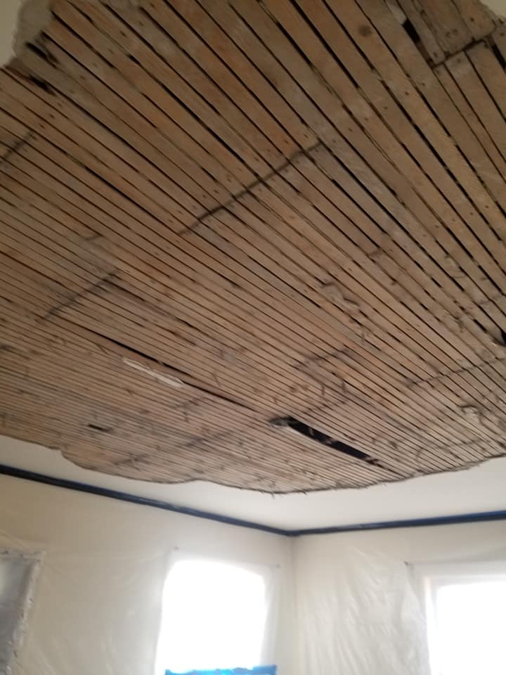 Ceiling Project Before Improvement — Poughquag, NY — Mino’s Painting Inc