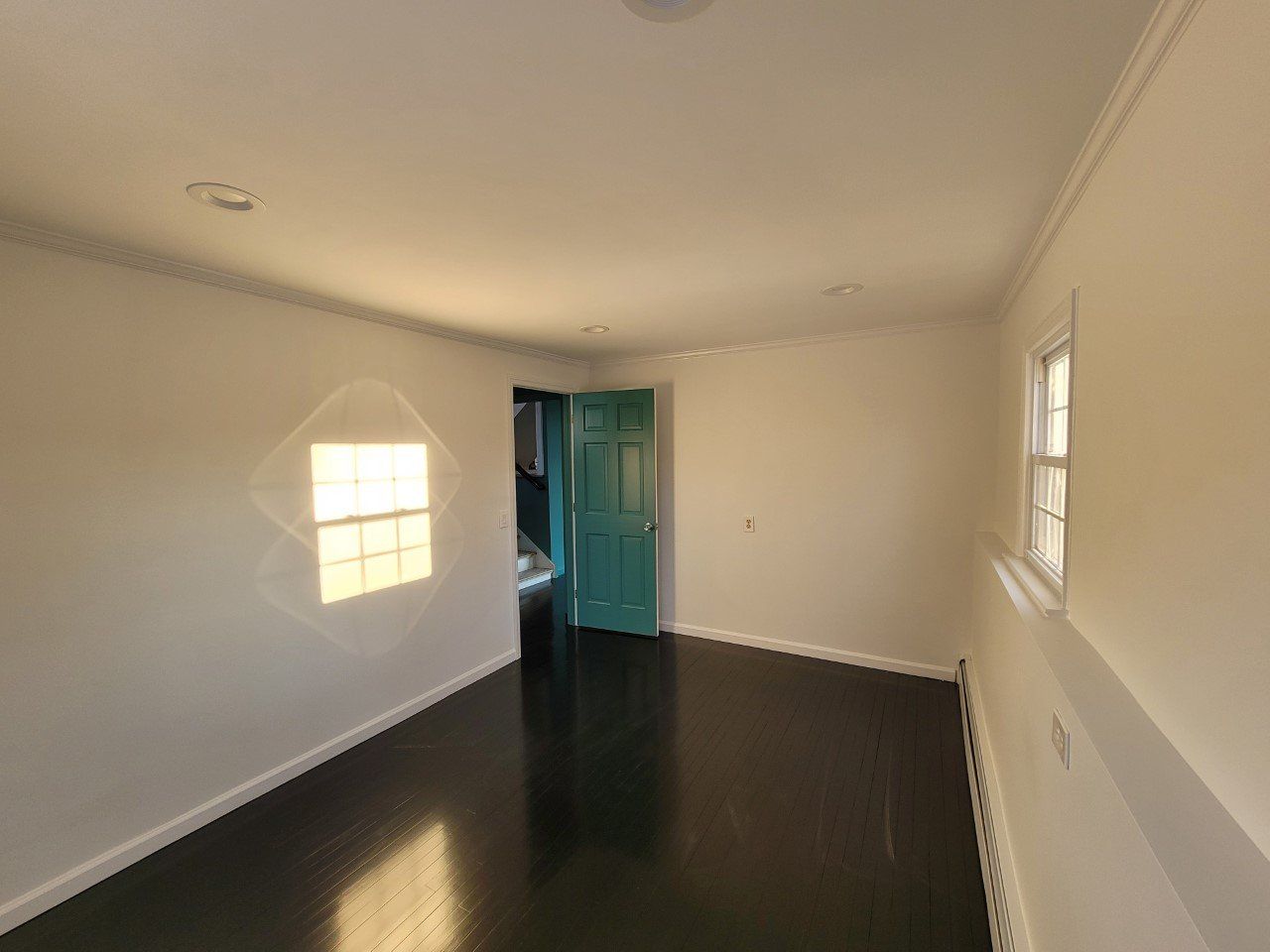 White Walls And Blue Door Paints — Poughquag, NY — Mino’s Painting Inc