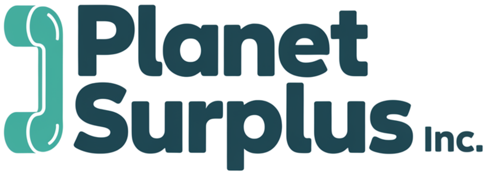 The logo for Planet Surplus Inc.