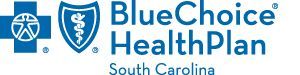 A blue choice health plan logo for south carolina