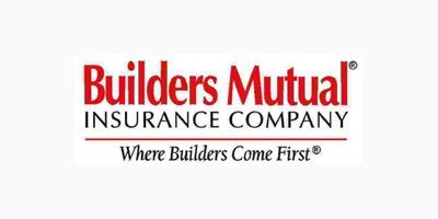The logo for builders mutual insurance company where builders come first.