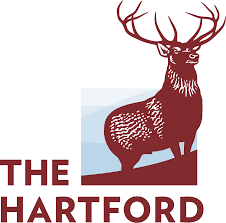 The hartford logo has a deer on it