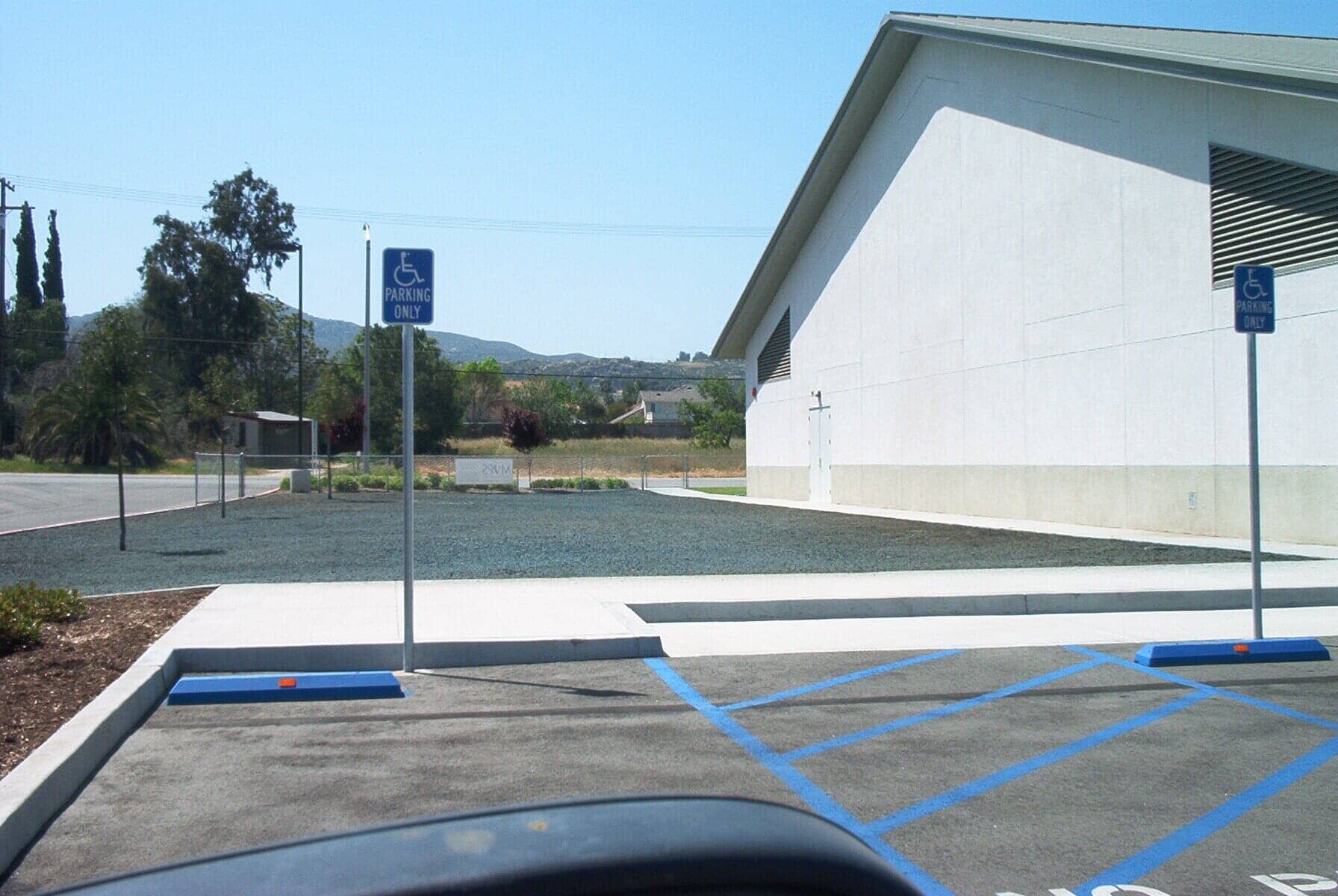 Parking Area — Rancho Cucamonga, CA — Bill's Hydroseed