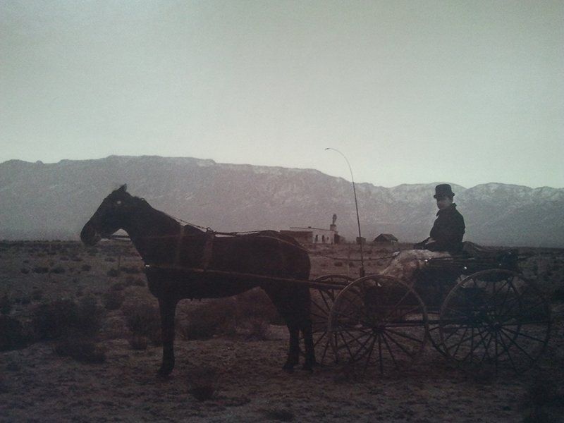 An Old Portrait of Horse Carriage — Albuquerque, NM — McDonald Electric