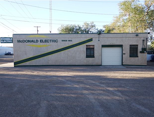 Front of the Shop — Albuquerque, NM — McDonald Electric
