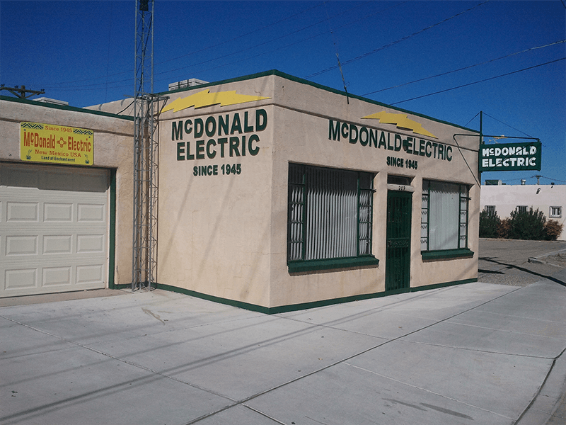 Electric Equipments Shop — Albuquerque, NM — McDonald Electric