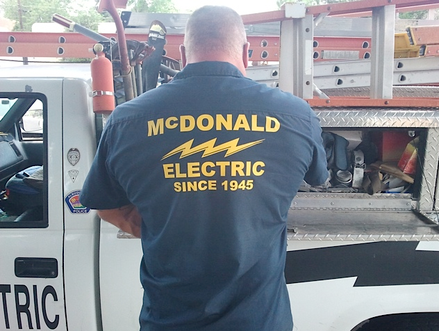 Electrician Uniform — Albuquerque, NM — McDonald Electric